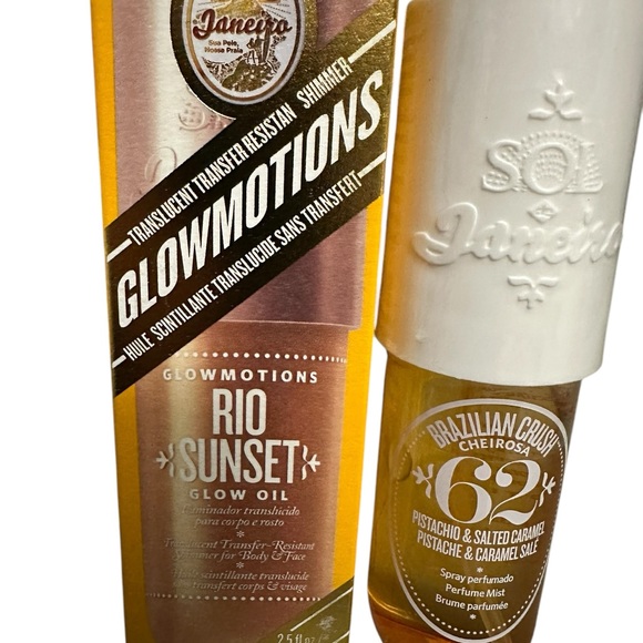 Bundle of Sol de Janeiro Glow Oil 75ml & 62 Brazilian Crush in 90ml all new - Picture 1 of 7